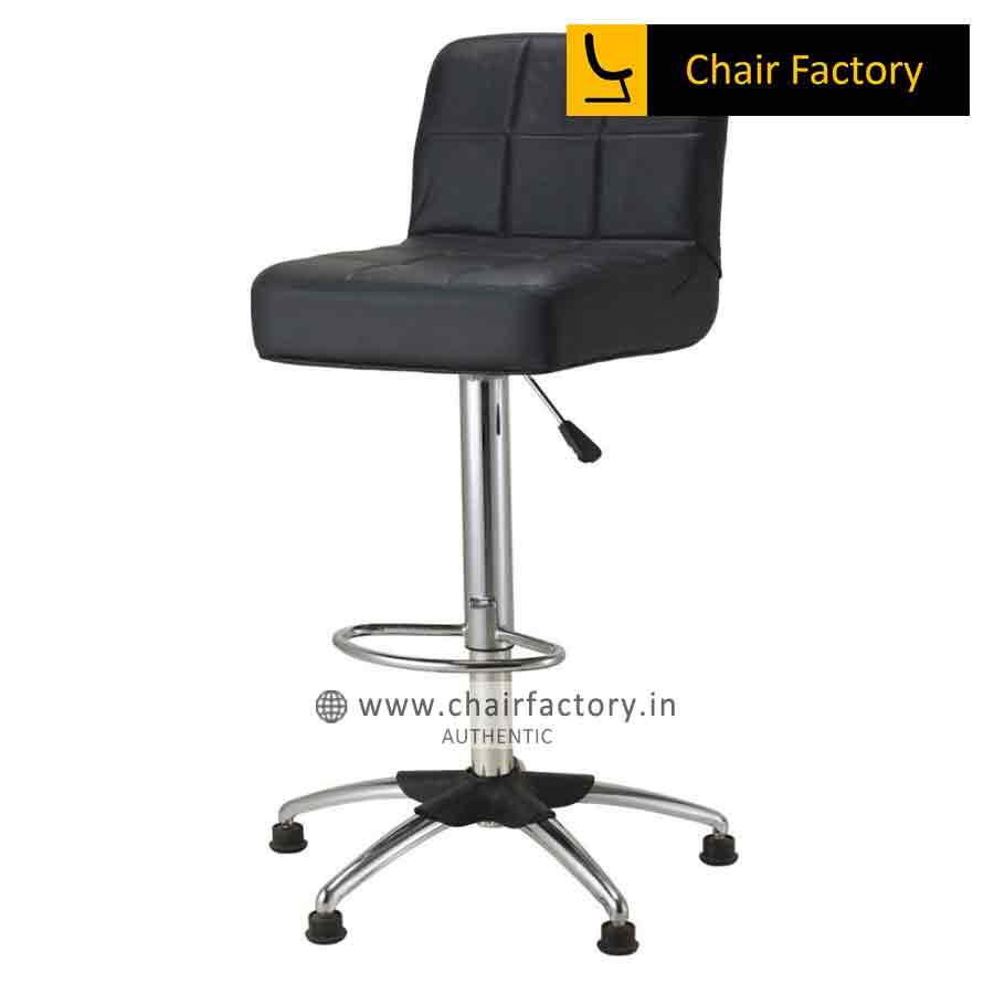 Magnolia Bar Stool with Chrome Stand